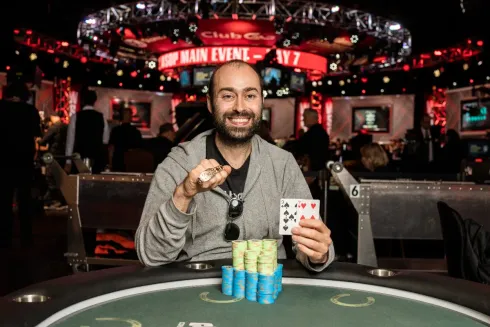 Sebastien Aube não foi páreo para os oponentes no Evento #78 da WSOP
