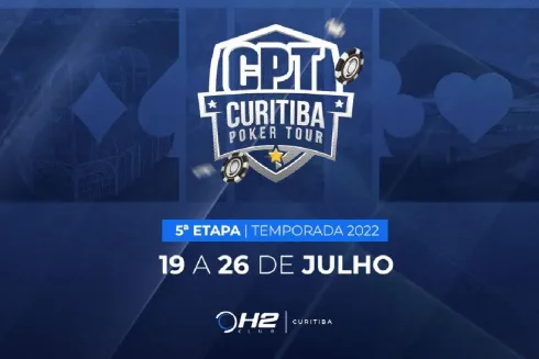 Vai começar a 5ª etapa do Curitiba Poker Tour na próxima terça (19)
