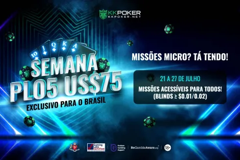 KKPoker distribuirá prêmios através de missões
