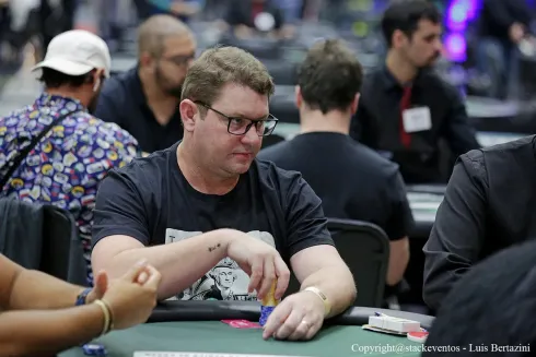 André Berlanda garantiu um bom resultado no PokerStars
