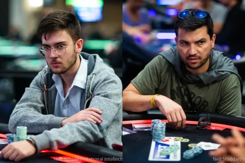 Diego Falcone e Giovani Torre fizeram bonito no último EPT Barcelona
