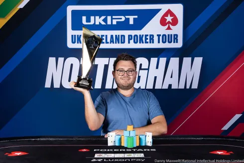 Scott Margereson, campeão do SHR do UKIPT Nottingham
