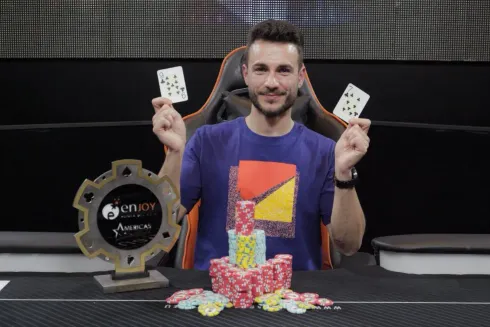 Iulian Blebea faturou uma bolada em Punta del Este (Foto: CodigoPoker)
