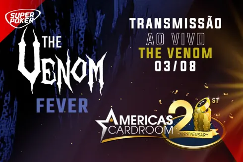 Transmissão ao vivo do The Venom será imperdível
