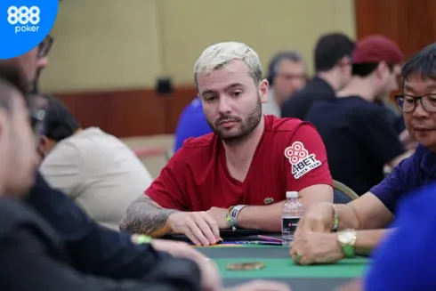 Victor Pedote brilhou nos feltros do 888poker. 
