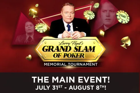 O cancelamento do Larry Flynt's Grand Slam of Poker, em Los Angeles, não pegou bem (Reprodução/Twitter @HUSTLERCASINOLA)
