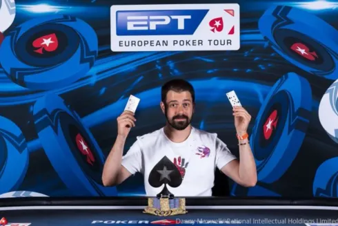 Felipe Boianovsky, campeão do € 2.200 NLH Deepstack no EPT Barcelona
