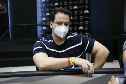 Rafael Monteiro levou uma bela forra no Americas Cardroom
