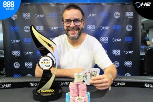 João Pimenta saiu vencedor do Super High Roller
