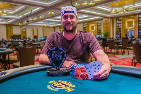 Nolan King viveu uma história surreal no SHRPO (foto: Seminole Hard Rock)
