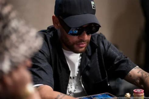 Neymar Jr deu adeus ao Super High Roller do EPT Barcelona
