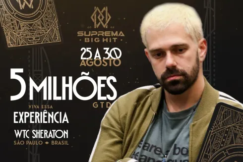 Felipe Boianovsky confirmou presença no Suprema Big Hit
