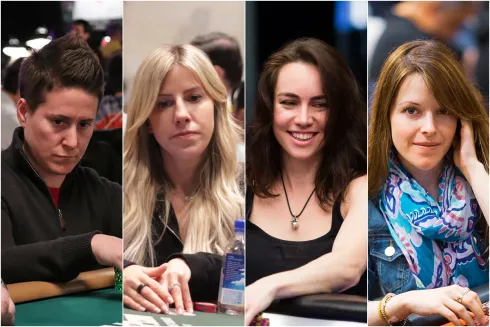 Vanessa Selbst, Kristen Bicknell Foxen, Liv Boeree e Maria Lampropoulos são fortes concorrentes ao Women in Poker Hall of Fame
