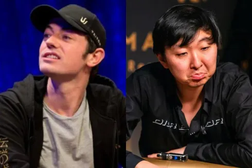 Rui Cao acertou a leitura contra Tom Dwan
