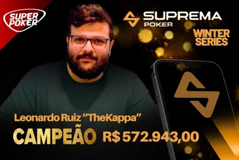 Leo Ruiz forrou pesado no Winter Supremo
