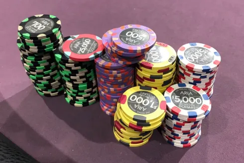 Aria Las Vegas foi palco de potão em cooler insano (Reprodução/Twitter @RealKidPoker)
