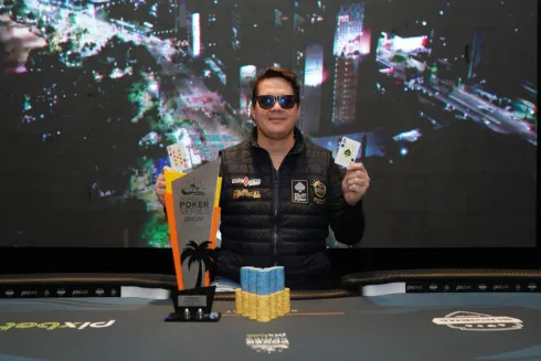 Gianfranco Martins, campeão do Main Event do NPS Pixbet Salvador
