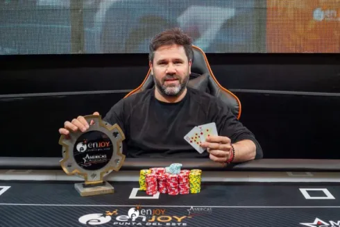 Marcelo Migliaccio conquistou uma premiação de seis dígitos com a vitória (Foto: Codigo Poker)
