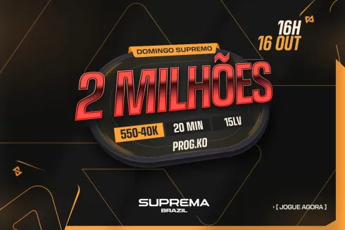 2M Supremo é a grande atração do domingo na Suprema
