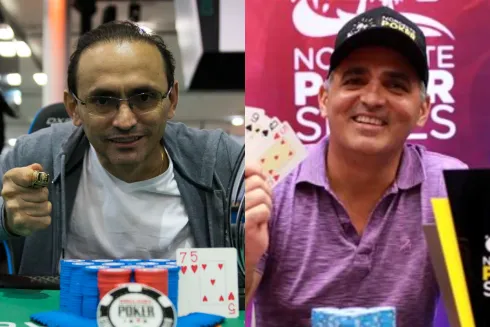 Oderlândio e Odemílson disputaram o cobiçado anel da WSOP Brasil
