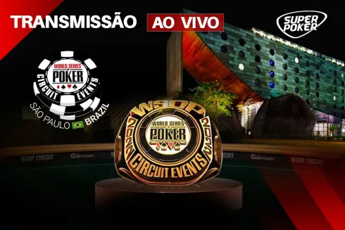 Transmissão ao vivo do SuperPoker será imperdível na WSOP Brazil
