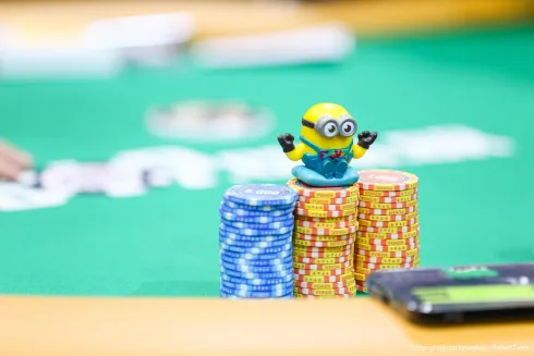 Short stack encontrou salvação no river na WSOP Brazil
