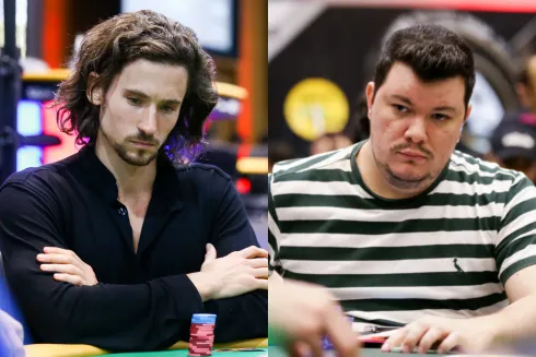 Gustavo Hess e Lincon Freitas disputaram um grande pote na WSOP Brazil
