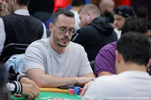 Cássio Kiles disputou três eventos na WSOP Brazil
