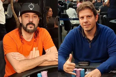 Gabriel O Pensador foi o responsável por eliminar Caio Mansur do torneio
