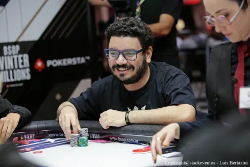 João Bauer quer buscar o bicampeonato do BSOP
