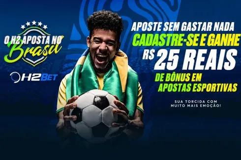 H2Bet já está em clima de Copa do Mundo
