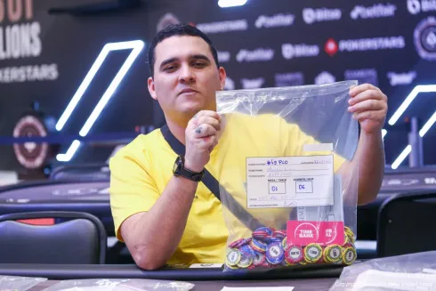 Marcos Lima figurou no topo do chip count
