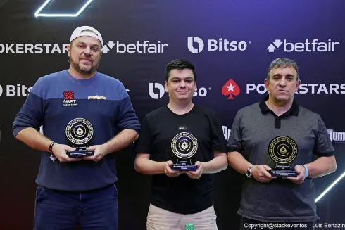 Rodrigo Garrido, Alexandre Ferreira e Marcelo Mesqueu – Mixed Games Dealers Choice BSOP Millions
