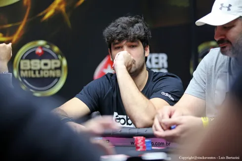 Henrique Coutinho possui o décimo maior stack no Dia Final
