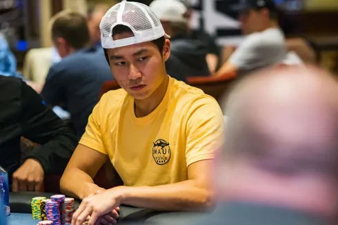 Ethan Yau, o "Rampage", está em uma semana de churrilho (foto: WPT)
