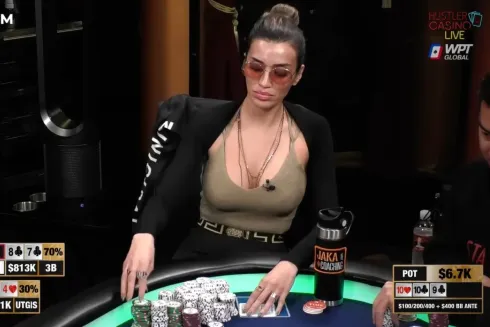 Robbi Lew teve US$ 15 mil roubados de seu stack no Hustler Casino Live
