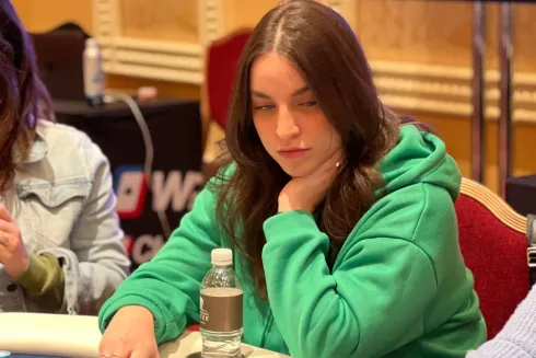 Bruna Unzueta esteve nas mesas do Wynn, em Las Vegas
