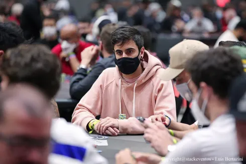 Vinícius Gonçalves chegou ao heads-up no Evento #106
