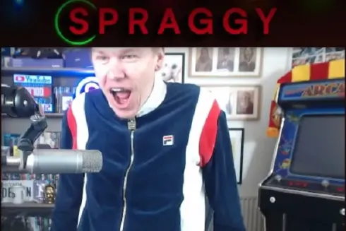 Spraggy foi da euforia à decepção em segundos (Foto: Reprodução/Twitch)
