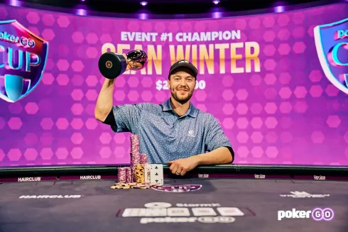 Sean Winter é o primeiro campeão da PokerGO Cup (Foto: PokerGO)
