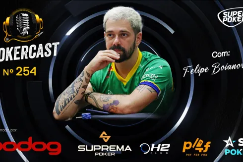 Felipe Boianovsky esteve no Pokercast
