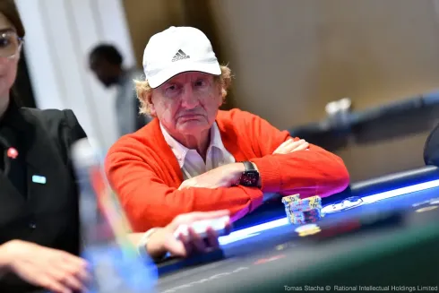 Jean-Noel Thorel é quem lidera o chip count no torneio mais caro do festival
