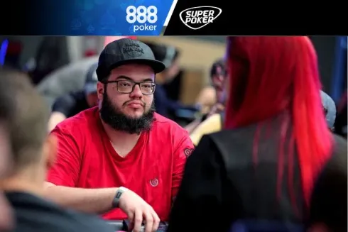 Lucas Mantovan fez bonito na sexta-feira (10) de 888poker
