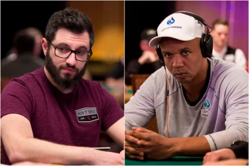 Phil Galfond e Phil Ivey ficaram frente a frente – mas não por muito tempo
