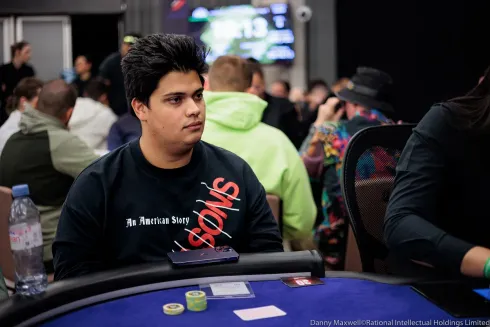 Belarmino Souza garantiu um belo pote no EPT Paris
