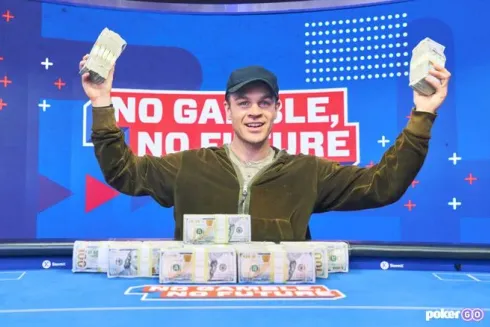 Andrew Robl teve uma performance dominante (Foto: PokerGO)
