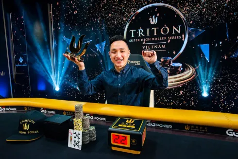 Chin Wei Lim, campeão do Evento #1 da Triton Vietnam (Foto: Triton Poker)
