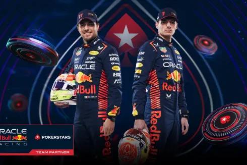 PokerStars e Oracle Red Bull Racing vão para o segundo ano de parceria
