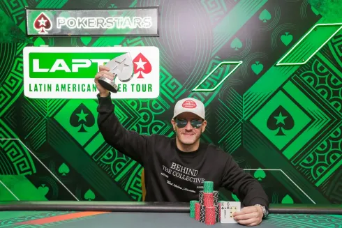 Alejandro Polo, campeão do Turbo Deepstack do LAPT Rio
