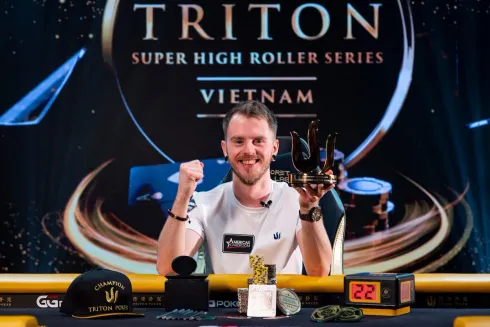 Mark Rubbathan, campeão do Evento #3 da Triton Vietnam (Foto: Triton Poker)
